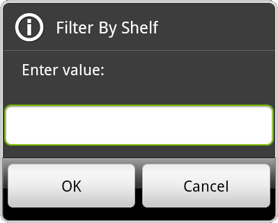 choose filter value