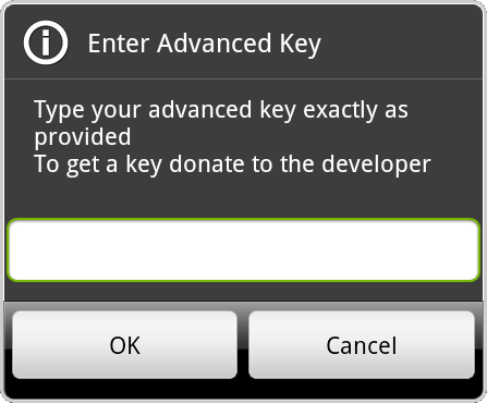 enter key